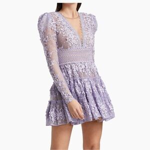 Bronx and Branco Lavender Megan minidress Size XS